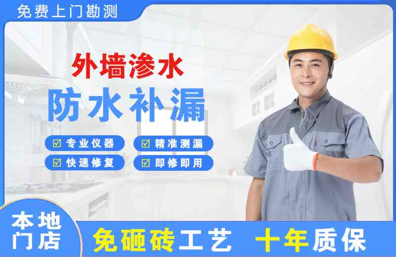 七里河外墙渗水维修